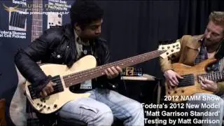 2012NAMM Fodera Matt Garrison