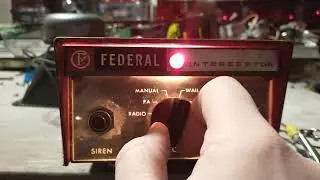 Federal Sign & Signal Corp. Interceptor Siren PA-20A