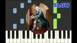 SLOW piano tutorial 