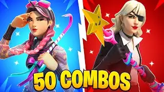 50 *BEST* TRYHARD Fortnite Skin Combos!
