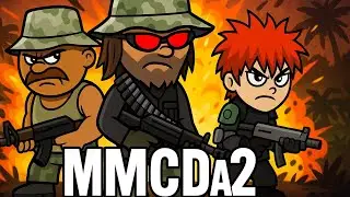 Mini Militia Classic: Gameplay sem m&uacute;sica de fundo