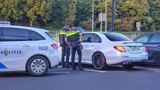 POLICE RUIN A CARMEETING! - 800HP C63s, 350Z, Focus RS, Stage 2 E63s, Civic, 900HP R35 And More!