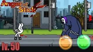 Anger Of Stick 4 Reboot: LEVEL 50 - Gameplay  HD [Android]
