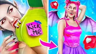 How to Become a Vampire? Extreme Makeover from Nerd to Popular Vampire!