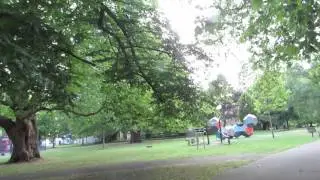 Walk around Acton Park in London   MOV4