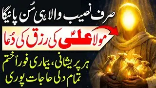 Mola Ali Ki Barkat Aur Rizq Ki Dua | Sirf Naseeb Wale Ke Liye | Har Masla Aur Mushkil Asan Ho Jayegi