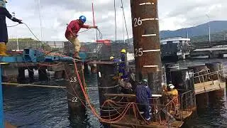 Las Doubling pada Tiang Pancang Pipa Baja
