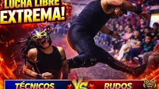 Dinamic F, Monsther X, Principe A, Young S y Boca N vs Toro N JR,  Torito N, Sturman, Mammon y Brazo