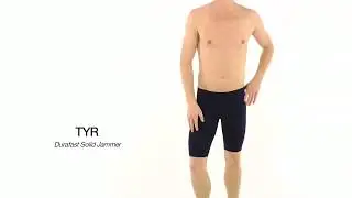 TYR Durafast Solid Jammer Swimsuit | SwimOutlet.com