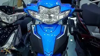 Honda Blade 110 2019 &mdash; дисковые тормоза, синие диски &mdash; обзор