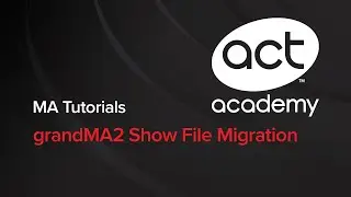 grandMA2 Show File Migration