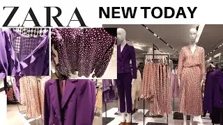 WHATS NEW TO ZARA WOMENS FASHION LAVENDER COLLECTIONS JANUARY 2020