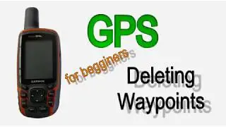Garmin 64s Удаление маршрутных точек