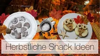 Pinterest Inspiriert | DIY HERBST SNACK-IDEEN | Einfache Herbst Rezepte