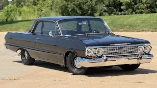 Beautifully Restored 409ci, 4-Speed 1963 Chevy Biscayne For Sale At KC Classic Auto! 