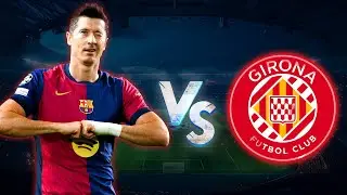 Lewandowski vs Girona || All goals and passes! || La Liga 31/3/2025 || HD1080i 4K