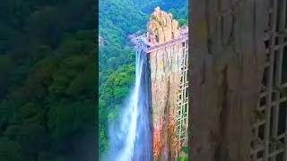 Beautiful Artificial Waterfall Man Made #shorts