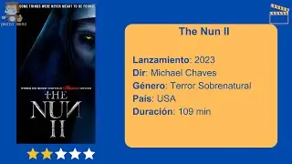 Rese&ntilde;a y Resumen Pel&iacute;cula: The Nun 2 (2023)