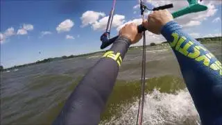 Kitesurfing Wolin / Poland - North Rebel 9m 2017