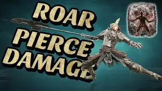 Elden Ring: Roar Heavy Attacks On Pierce Damage Weapons Do Absurd Damage