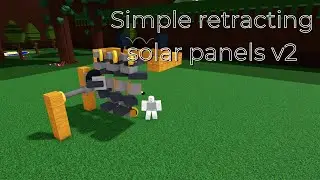 Simple solar panels tutorial in build a boat for treasure roblox