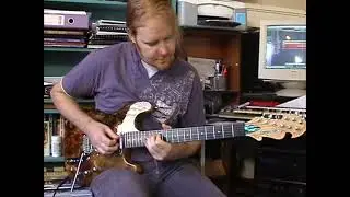 Sean Clancy Playing on a Langcaster FX Guitar and Langcaster Pickups
