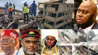 Nemesis At Work: Look At What Just Happened To Asari Dokubo's 3-Storey Building In Benin Republic