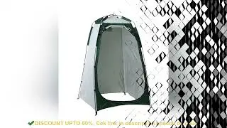 Portable Beach Shower Toilet Changing Tent Sun Rain Shelter Privacy Shelter Tent with Window for Out