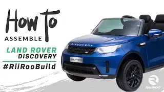 Land Rover Discovery 2020 Licensed 12v Kids Electric Ride On Car Assembly Instructions