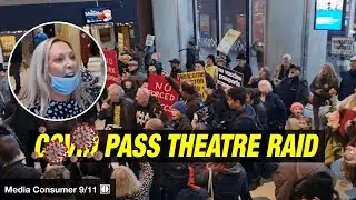 The People Visit The Theatre - Milton Keynes Theatre Health Passport Protest