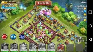 Castle Clash F2p Raid 1