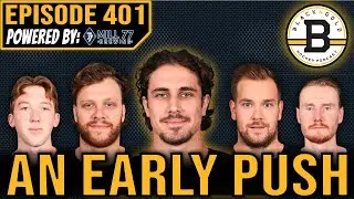 BOSTON BRUINS MAKING EARLY STRIDES!!! Black N' Gold Hockey Podcast Episode 401!!!