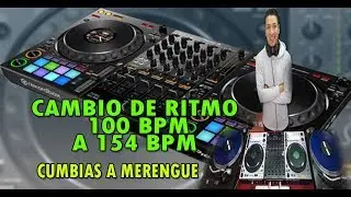 CAMBIO DE RITMO DE CUMBIAS A MERENGUE - LUIMAN DJ