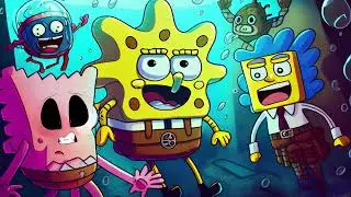 SPONGEBOB AND THE SECRET PLACE | Monster How Should I Feel /Animation meme /Monster /crazy