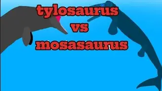 Tylosaurus vs mosasaurus