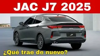 Nuevo JAC J7 2025 se actualiza para México (Precio y equipamiento)
