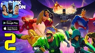 DC: Dark Legion Gameplay Walkthrough Part 2 - What is the Dark Legion's Plan? (iOS, Android)