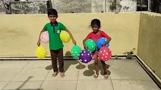 Adi And Aditi Balloon Challenge 🎈🎈🎈