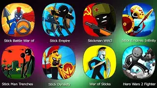 Stick Empire,Stickman WW2,Stick Empires Infinity,Stick Man Trenches,Stick Dynasty,War of Sticks