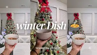 Making Dinner 💕 | winter meal Vlog 🌸 