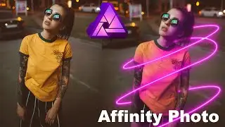 Neon Light Effect in Affinity Photo