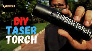 DIY Taser torch | Stun gun | Self defense | 10-12V= 400-600V⚠ |