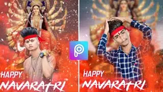 Navratri special photo editing | New PicsArt Durga Puja photo editing 2020 | PicsArt Editz