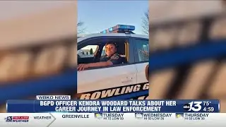 BGPD officer Kendra Woodard highlights her career journey in law enforcement