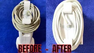 How To Clean A Macbook Charger and Cable