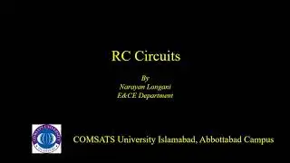 RC Circuits | Examples | Passive Elements | First Order Circuits | Electric Circuit Analysis 1