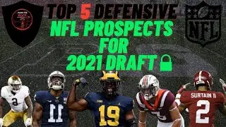 My Top 5 NFL Draft Defensive Prospect |Pass The Rock Podcast