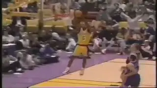 Eddie Jones 34 Points 4 Ast 3 Stl Vs. NJ Nets, 1996-97.