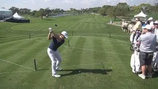 GOLF SWING 2013 - SANG MOON BAE FAIRWAY WOOD DRIVE - ELEVATED DTL REGULAR & SLOW MOTION - 1080p HD
