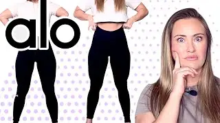 DREAMY LEGGING ALERT! ALO YOGA HIGH WAIST ALOSOFT LOUNGE LEGGING TRY ON REVIEW HAUL